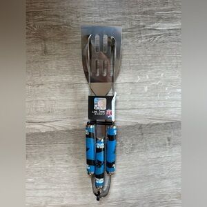 NFL Siskiyou Carolina Panthers 2 Peice Grill Set Tongs Spatula NEW
